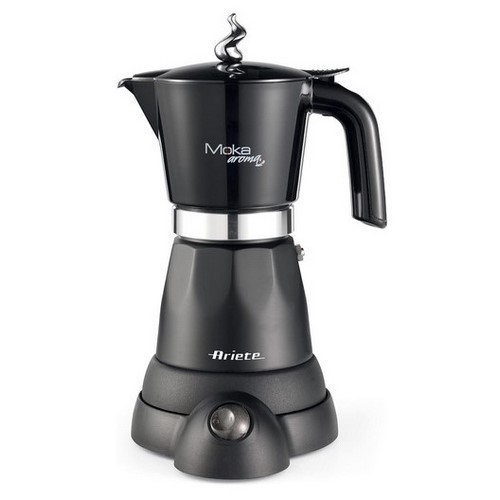 CAFETERA ARIETE AROMA 1368 NEGRA 6 TAZAS ELECTRICA